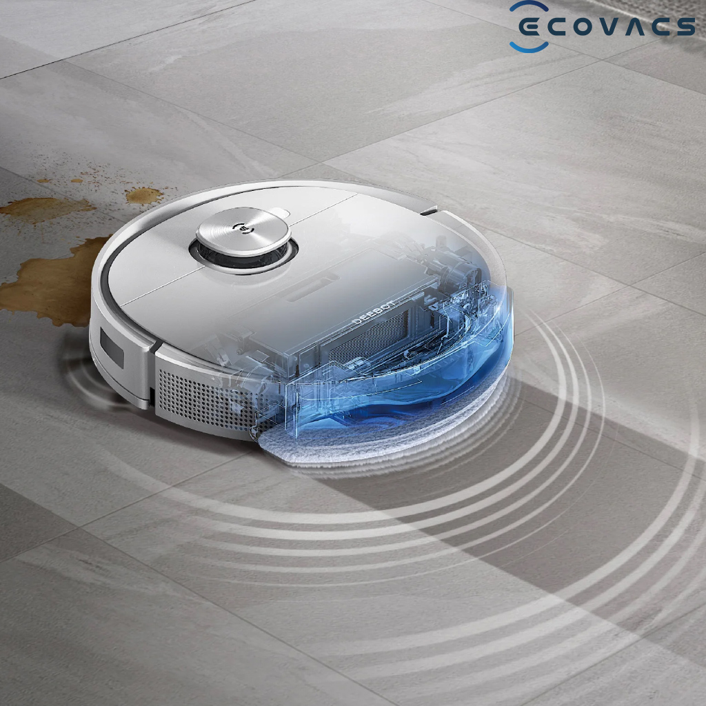 He thong lau rung OZMO cua Ecovacs Deebot T9