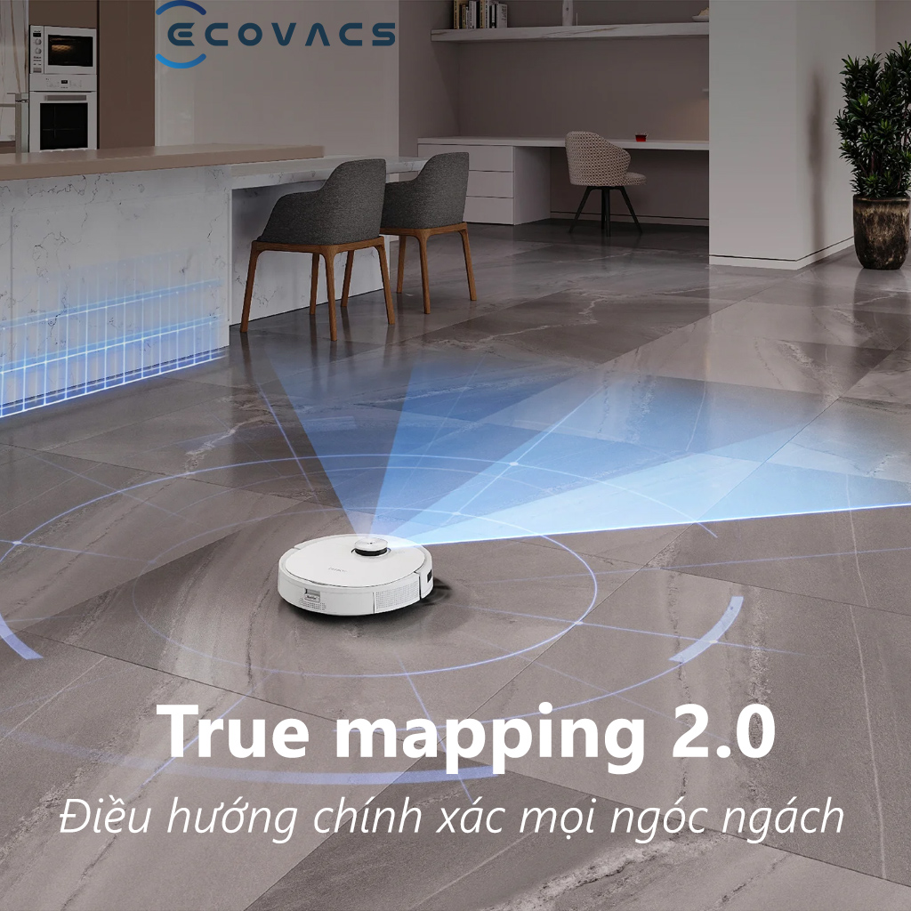 True Mapping cua Ecovacs T9