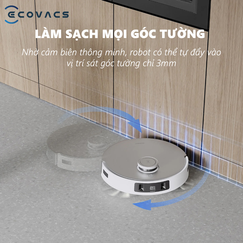 Làm sạch mọi góc tường 