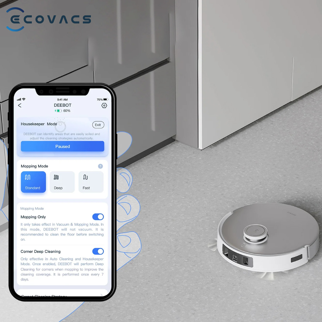 người dùng có thể yên tâm giao phó mọi việc cho Ecovacs T20 Omni.