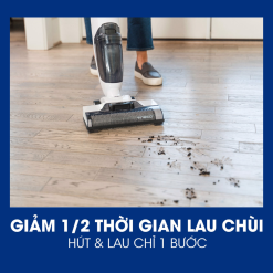 Máy hút bụi lau nhà Tineco iFloor 2 Max tiết kiệm thời gian