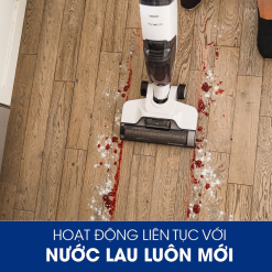 Máy hút bụi lau nhà Tineco iFloor 2 Max hoạt động liên tục