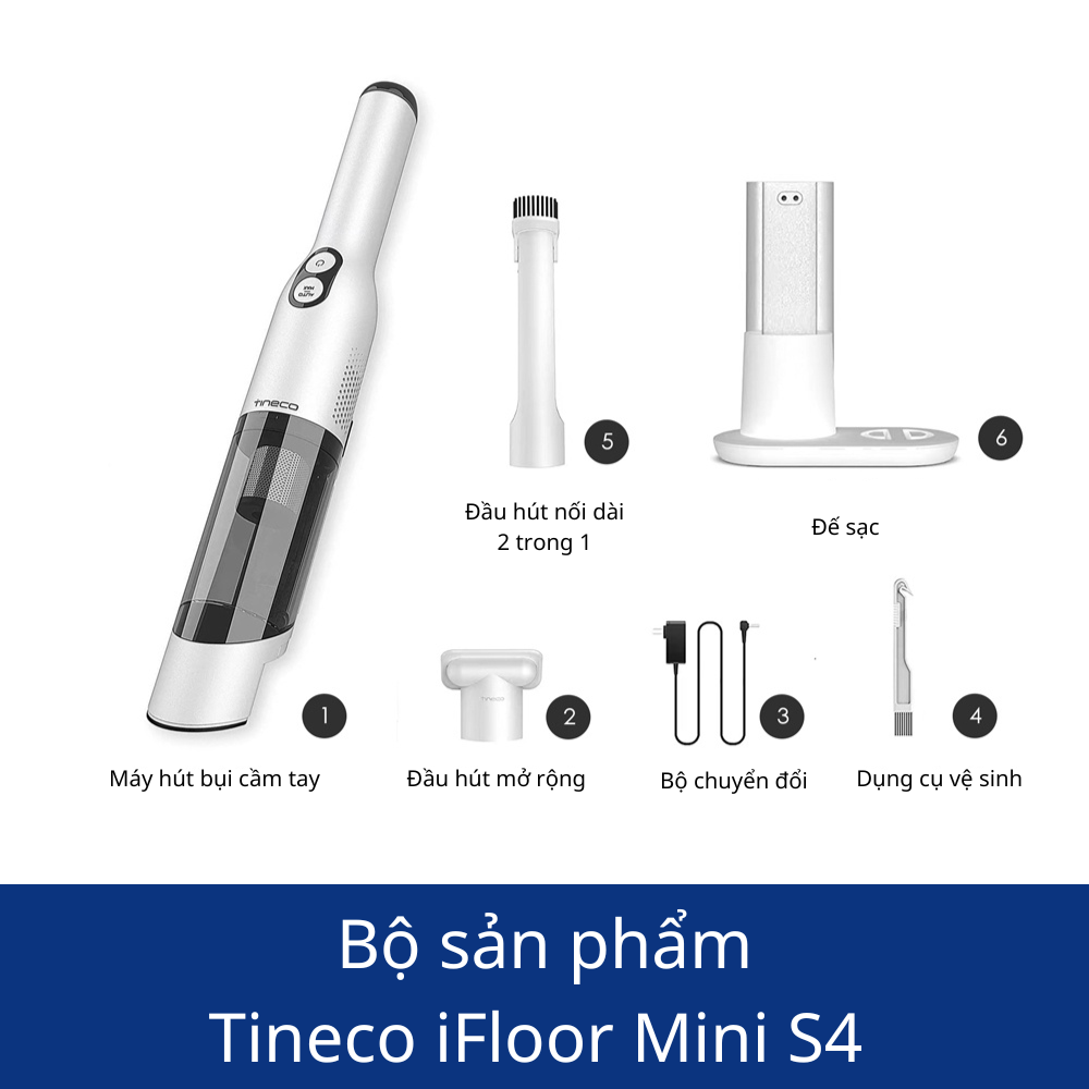 Bộ 3 đầu hút Tineco iFloor Mini S4