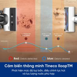 Máy hút bụi lau nhà Tineco Switch S7 cảm biến thông minh