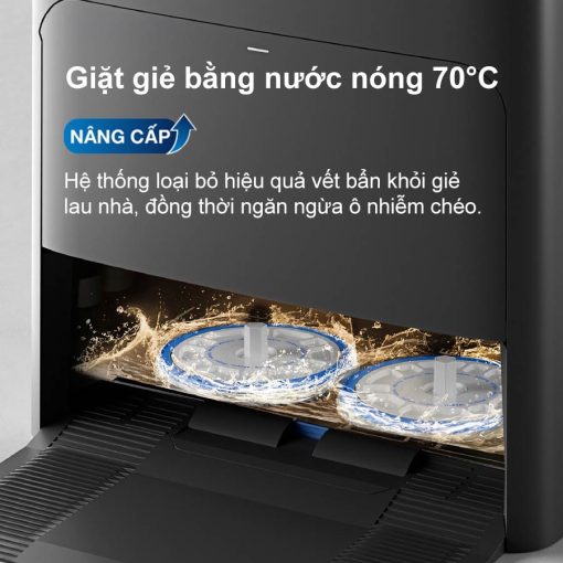Robot hút bụi lau nhà Ecovacs Deebot X5 Pro Omni (Trắng/ Đen) - Hình ảnh 12