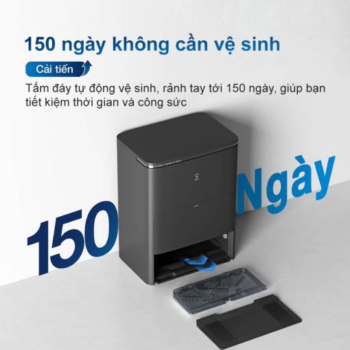 Robot hút bụi lau nhà Ecovacs Deebot X5 Pro Omni (Trắng/ Đen) - Hình ảnh 14