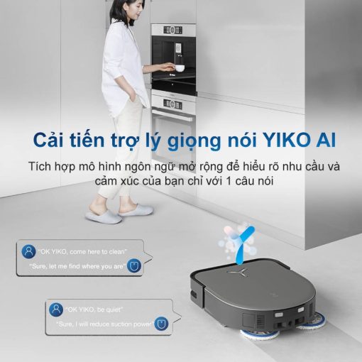 Robot hút bụi lau nhà Ecovacs Deebot X5 Pro Omni (Trắng/ Đen) - Hình ảnh 15