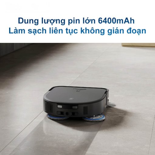 Robot hút bụi lau nhà Ecovacs Deebot X5 Pro Omni (Trắng/ Đen) - Hình ảnh 17