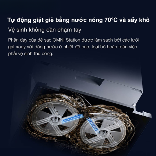 Robot hút bụi Ecovacs T50 Pro Omni - Phiên bản tự động cấp xả nước - Ảnh 10