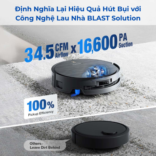 Robot hút bụi lau nhà Ecovacs X9 Pro Omni - Quốc Tế - Hàng mới về - Ảnh 5