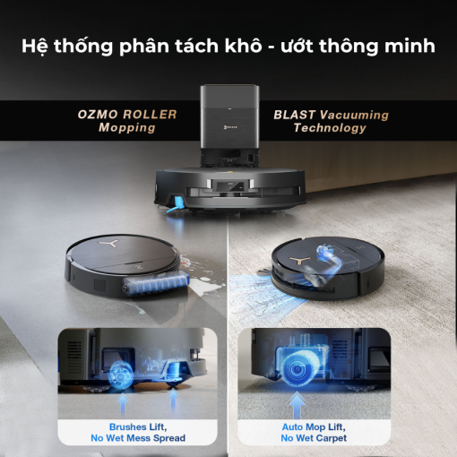 Robot hút bụi lau nhà Ecovacs X9 Pro Omni - Quốc Tế - Hàng mới về - Ảnh 7