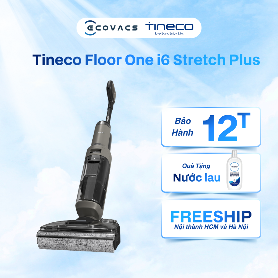 Máy hút bụi lau sàn Tineco Floor One i6 Stretch Plus - New 2025